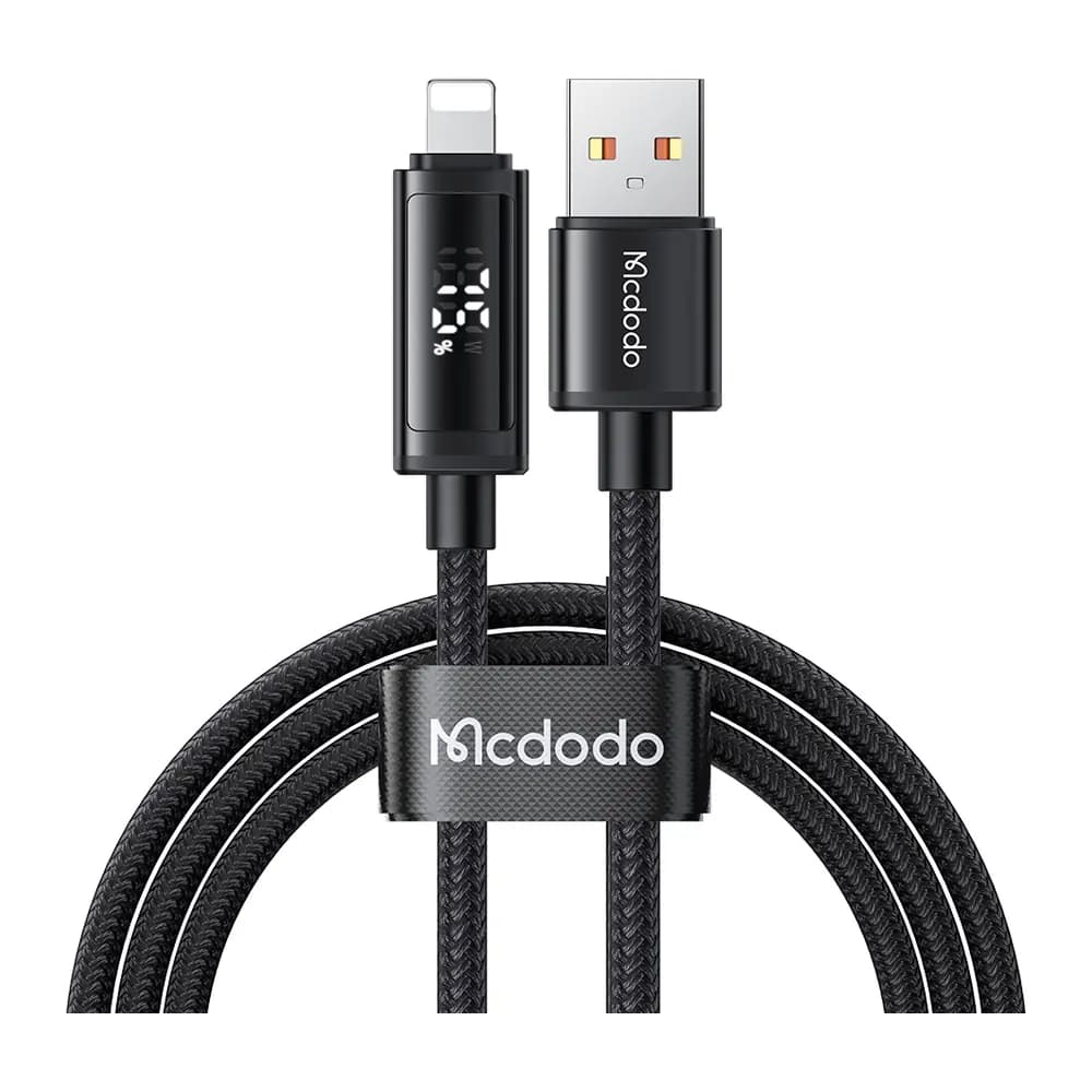 کابل شارژ آیفون USB به لایتنینگ مک دودو Mcdodo CA-797 با نمایشگر، 3 آمپر — تصویر ۶