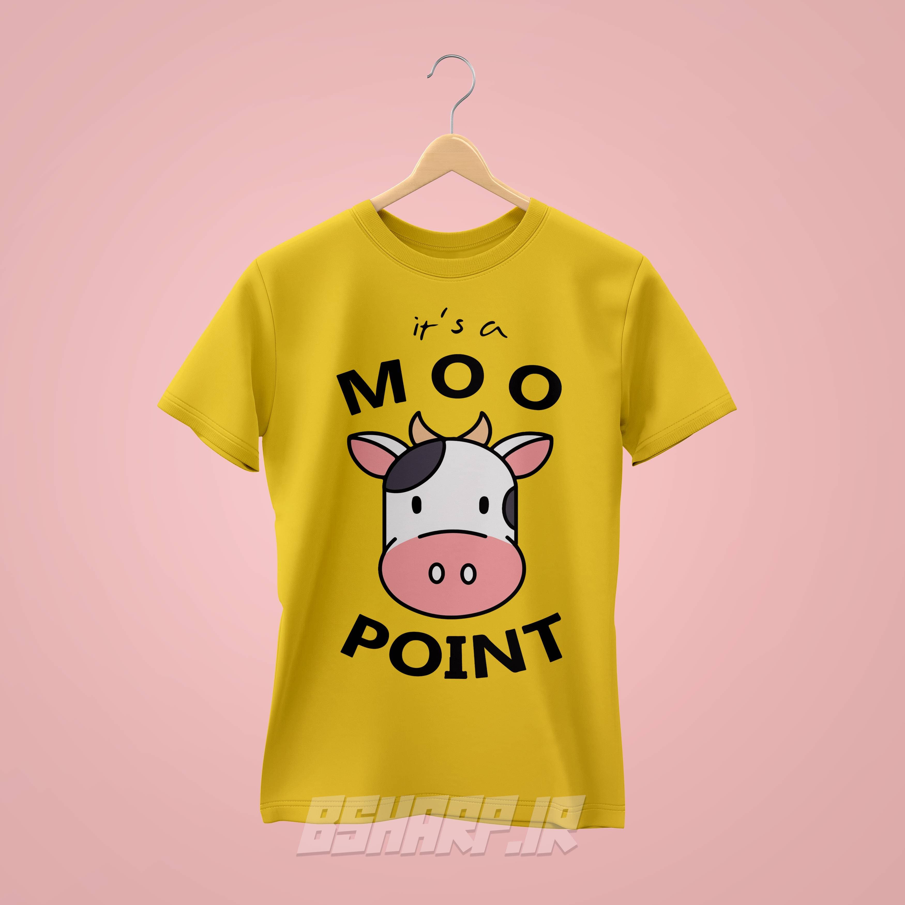 تیشرت Friends طرح MOO POINT — تصویر ۴