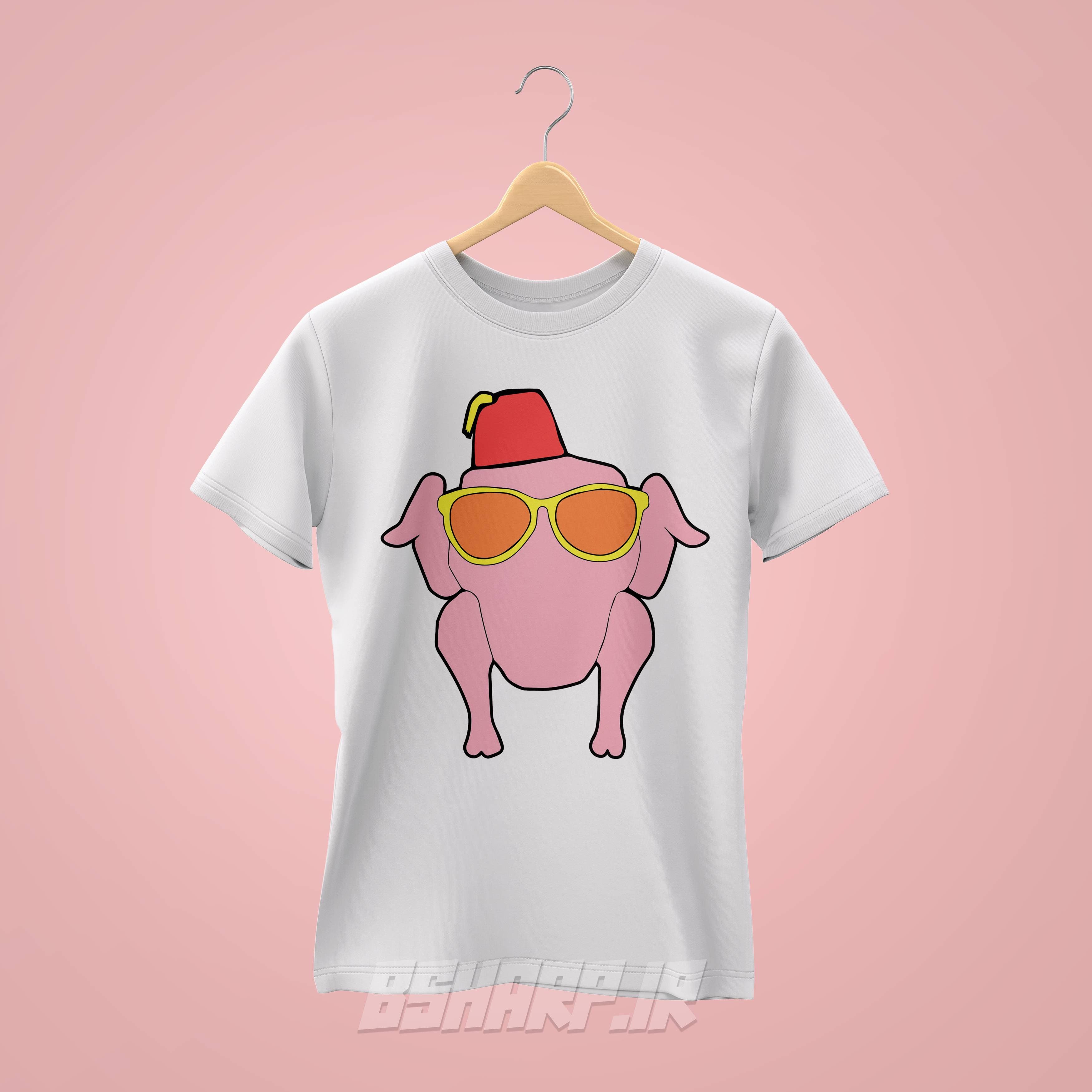 تیشرت Friends طرح مرغ رقصان — تصویر ۲