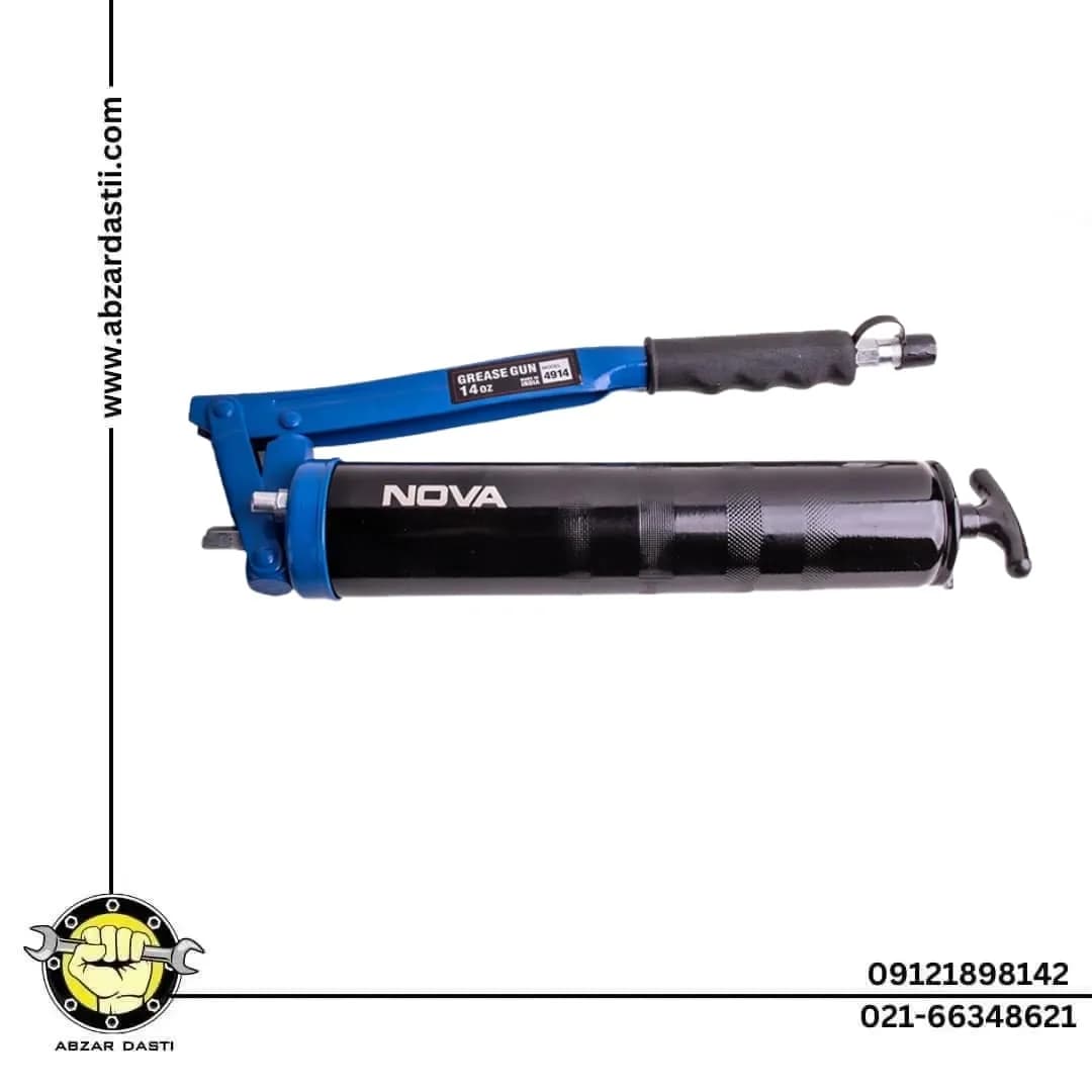 گریس پمپ دستی 400CC نووا مدل 4914