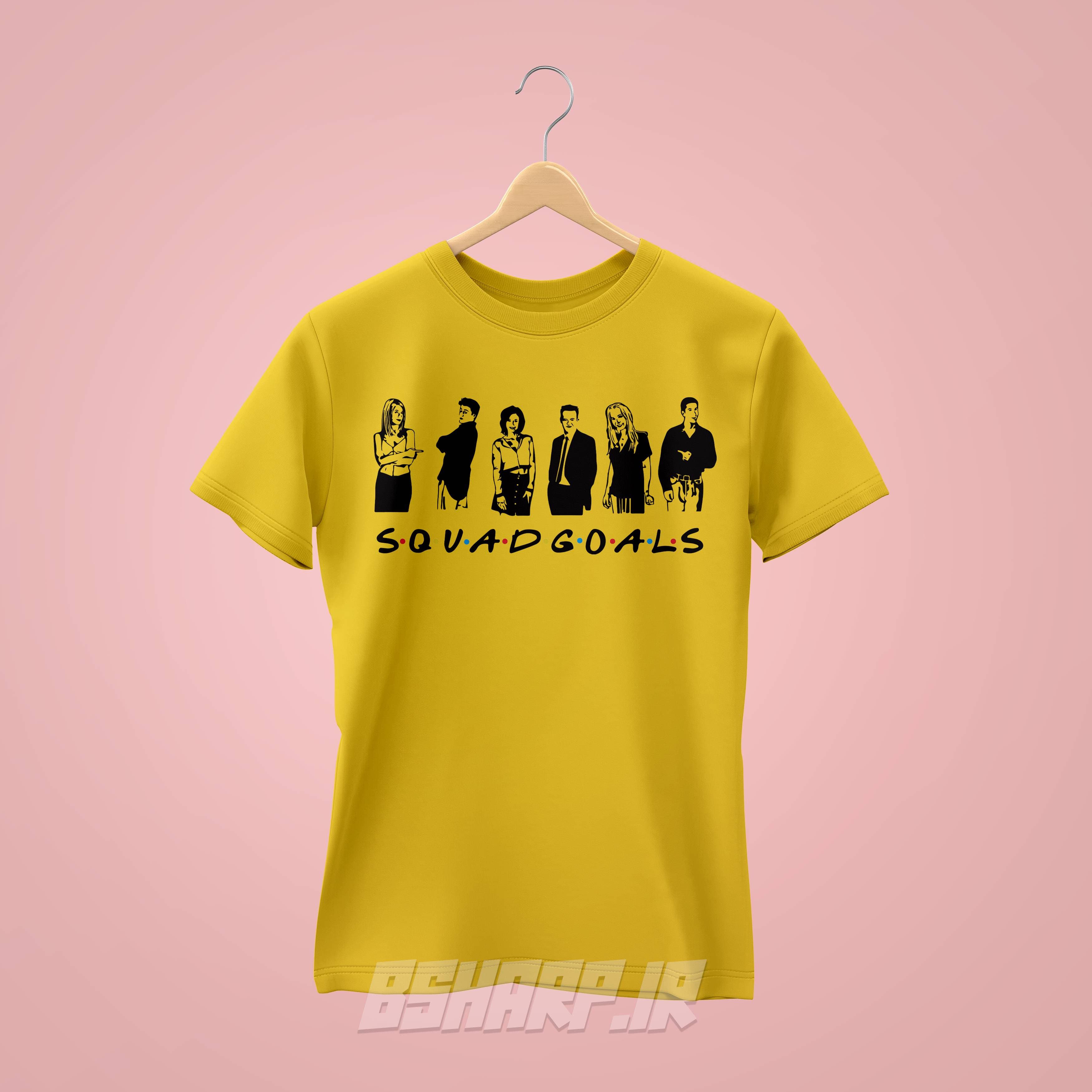 تیشرت Friends طرح SQUAD GOALS — تصویر ۴