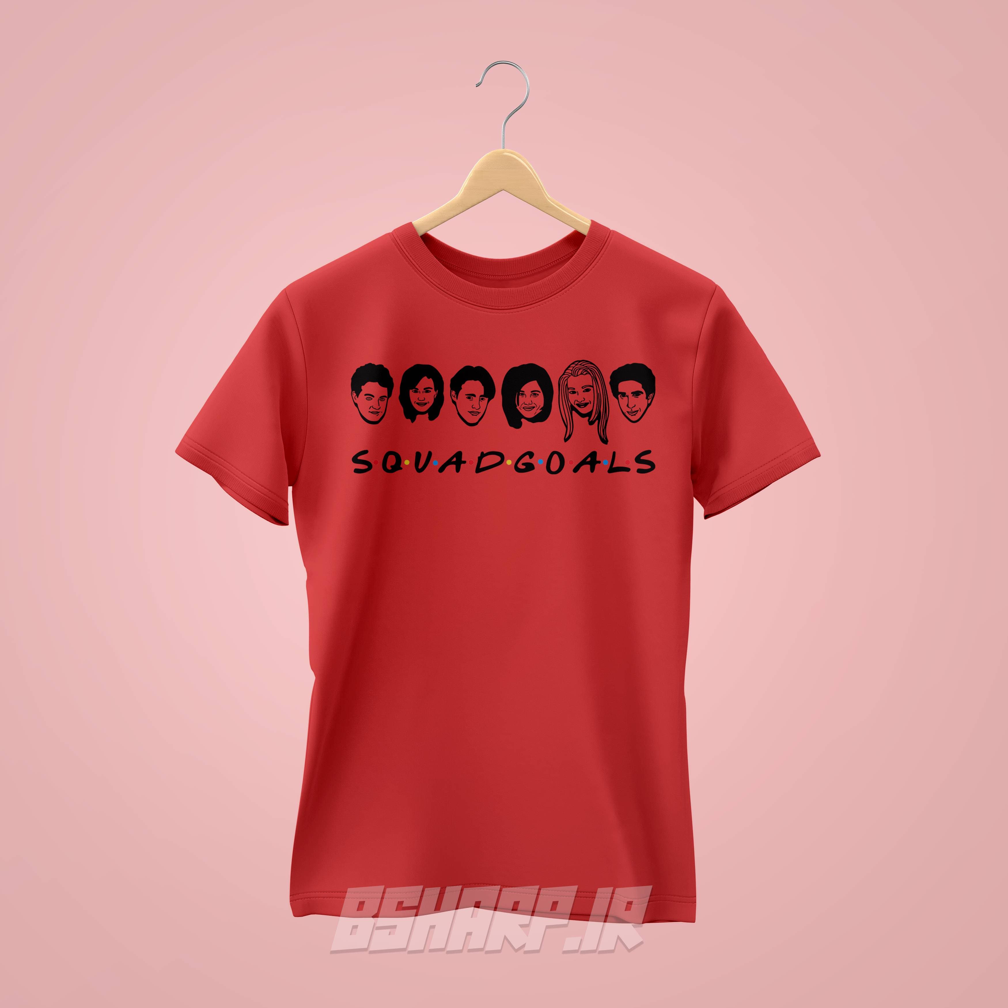 تیشرت Friends طرح SQUAD GOALS — تصویر ۱۱