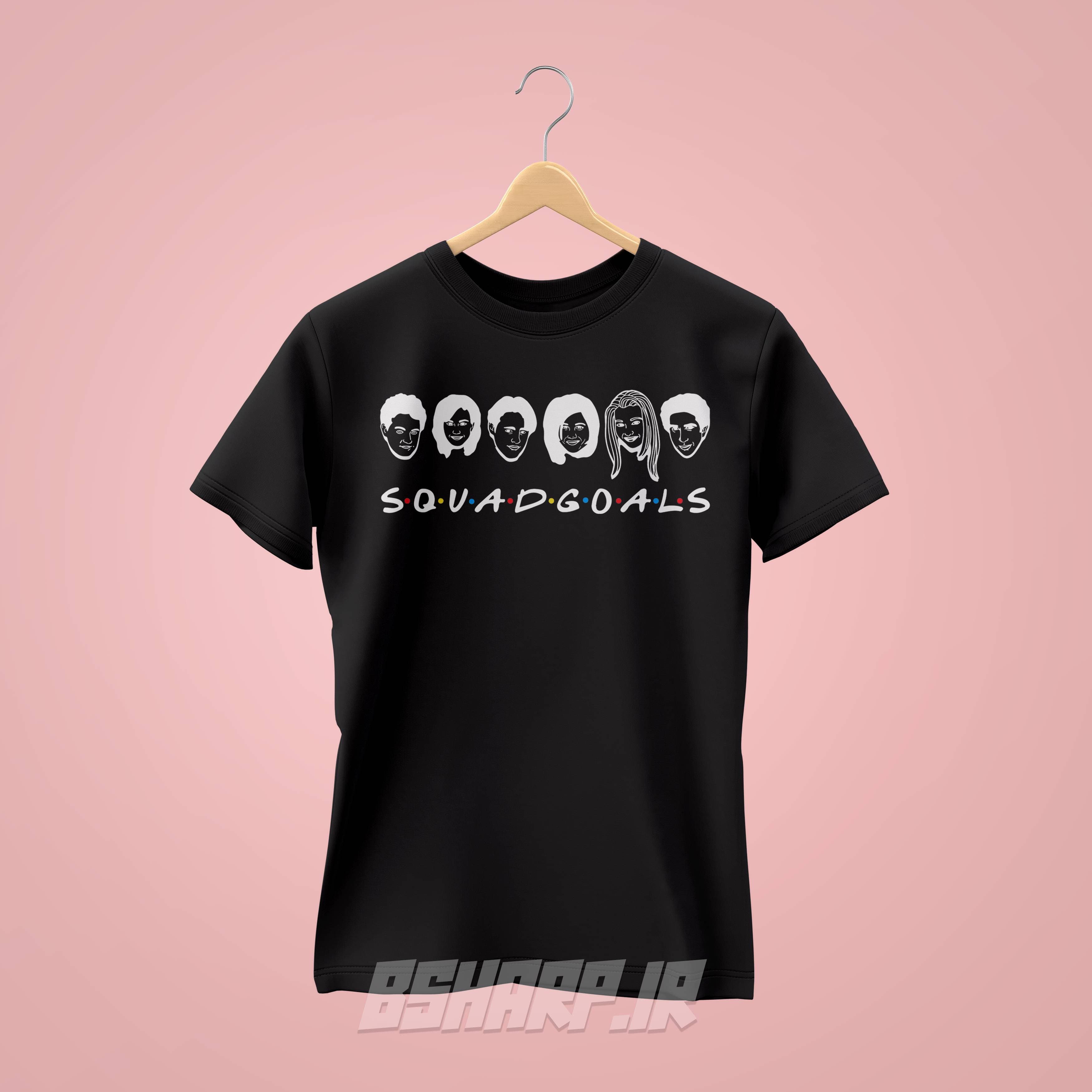 تیشرت Friends طرح SQUAD GOALS — تصویر ۹
