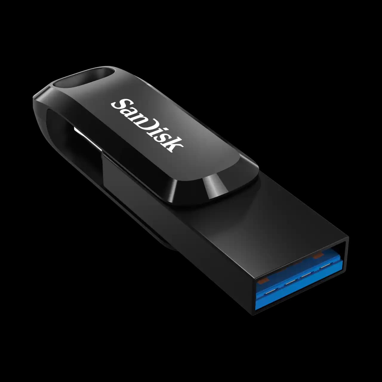 فلش سن دیسک مدل Dual Drive GO ظرفیت 64 گیگابایتی — تصویر ۳