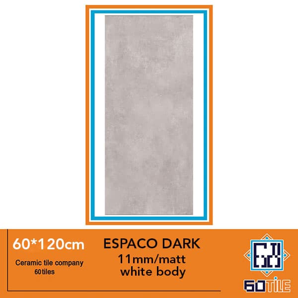 Espaco Dark – کاشی خاطره کویر یزد-طرح اسپاکو تیره-لعاب مات-120*60-برند تروسکه