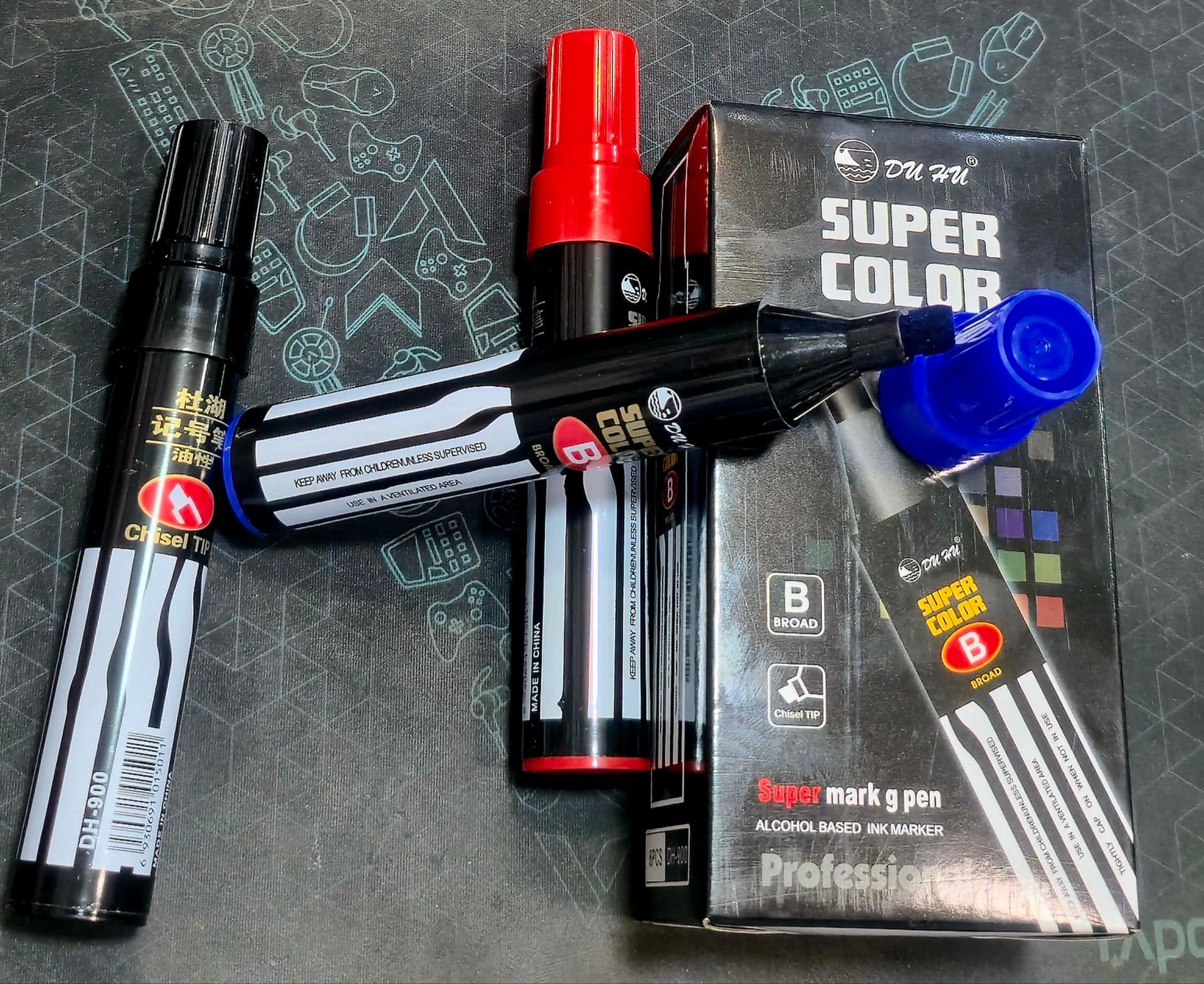 ماژیک سابز بزرگ مدل (SUPER COLOR) DH-900