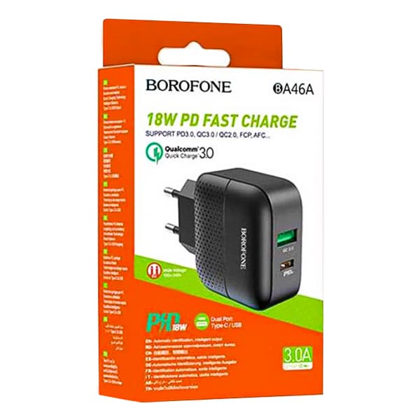 شارژر دیواری بروفون مدل BA46 A QC3 PD — تصویر ۲