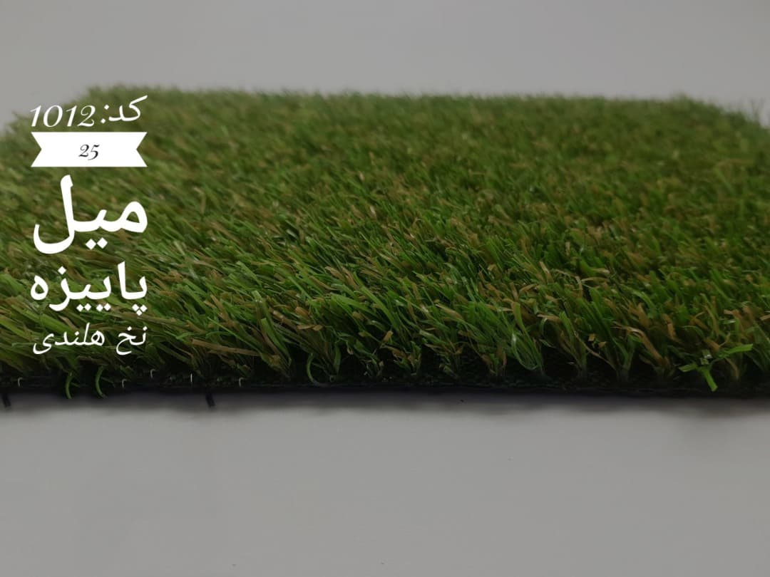 چمن مصنوعی نخ هلندی پاییزه 25 میل کد 1012 — تصویر ۲