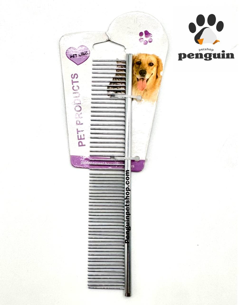 شانه سگ و گربه گره باز کن ‌دندانه ریز و درشت PET PRODUCTS