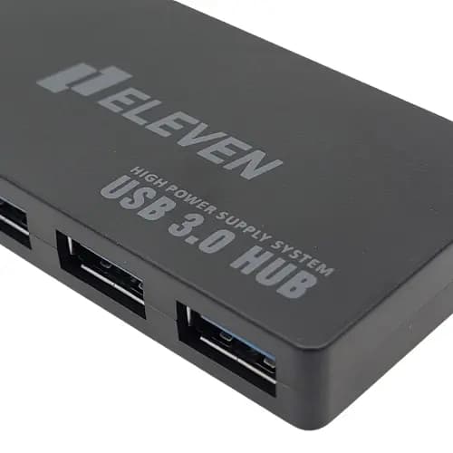 هاب یو اس بی چهار پورت ایلون مدل eleven H301 USB — تصویر ۴