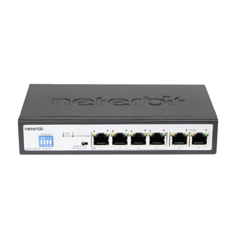 سوئیچ 6 پورت نتربیت مدل NGS F1006P-A