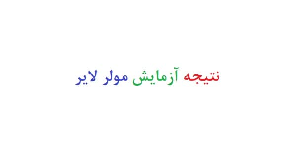 نتیجه ازمایش مولر لایر (سه نمونه گزارش کار خطای مولر لایر)
