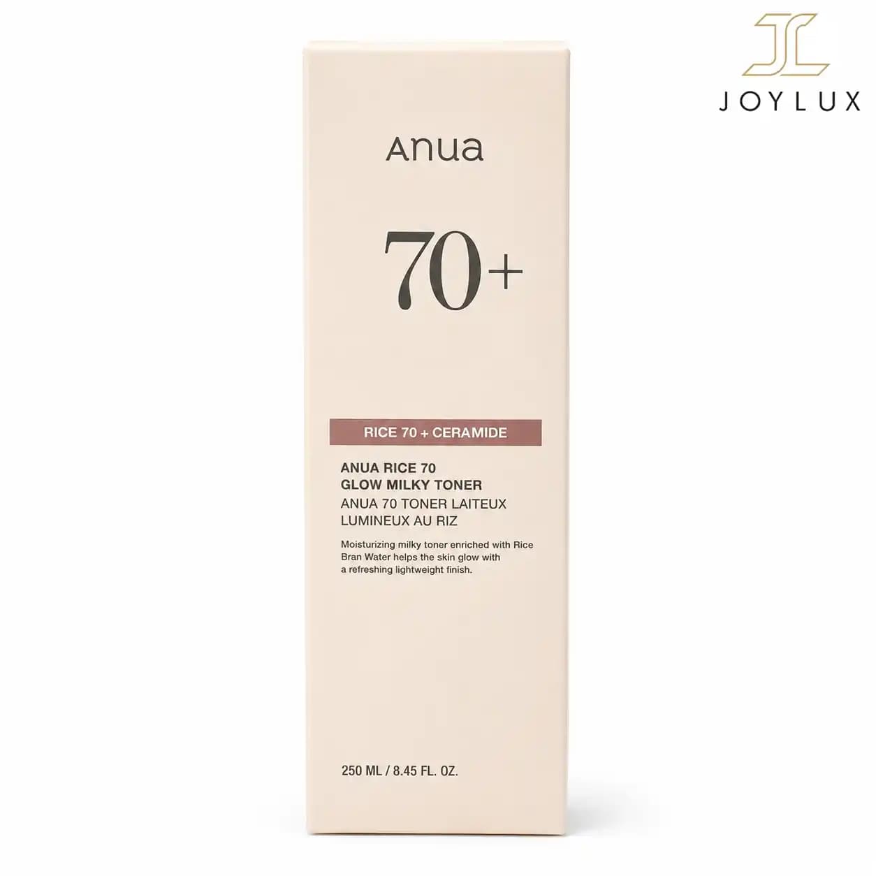 تونر آنوا مدل Rice 70 Glow Milky Toner حجم 250 میلی‌لیتر — تصویر ۲