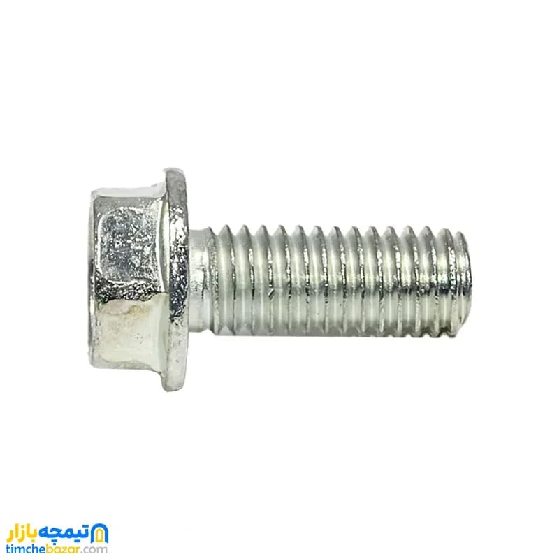 پیچ رکاب جلو واشردار موتور سیکلت سایز 8 میلی متر فولادی — تصویر ۲