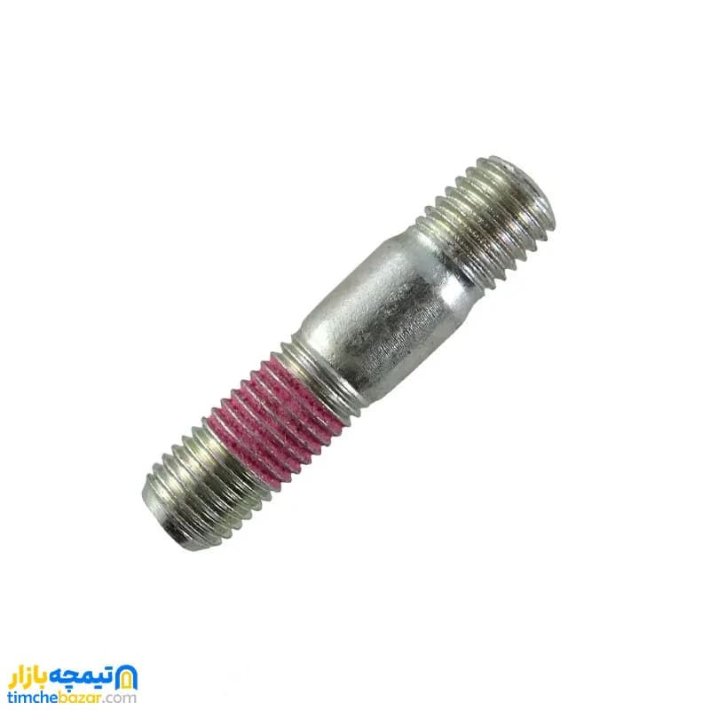 پیچ دنده عقب دو سر رزوه موتور سیکلت پالس فولادی