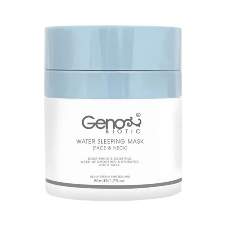 ماسک صورت ژنوبایوتیک مدل 01 حجم 50 میلیلیتر آبرسان، جوانکننده و ضد چروک مناسب انواع پوست با عصاره طبیعی برای خانمها و آقایان — تصویر ۳