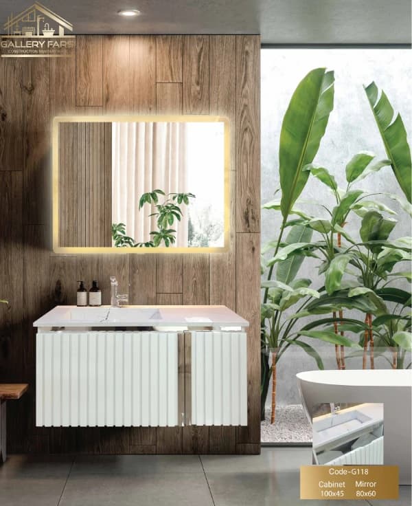 فول ست روشویی کابینتی گلنز مدل G118