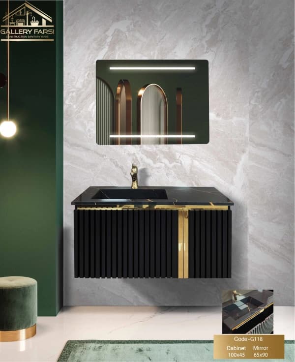 فول ست روشویی کابینتی گلنز مدل G118 — تصویر ۲