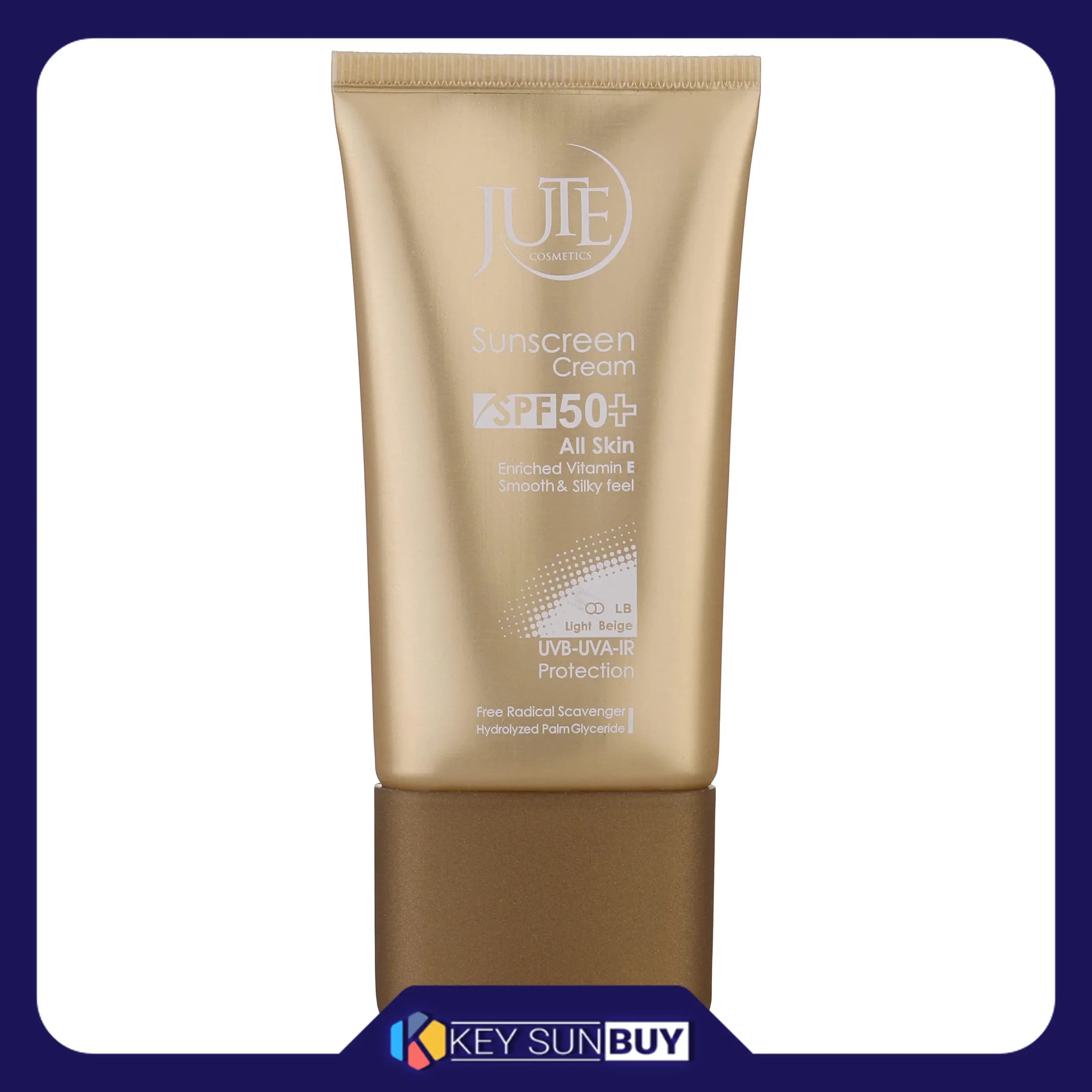 مراقبت پوست کرم ضد آفتاب رنگی ژوت SPF50 مدل S50 محافظ UVA ،UVB، ضد آب، مناسب انواع پوست حجم 40 میلی‌لیتر