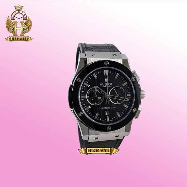ساعت مردانه هابلوت بیگ بنگ Hublot Big Bang HU3M115 نقره ای_مشکی