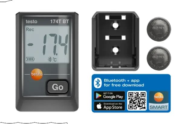 مینی لاگر تستو testo 174 T BT — تصویر ۴