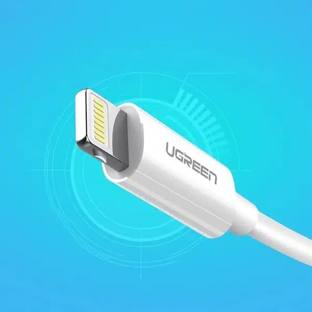 کابل شارژ فست آیفون UGREEN مدل US155-80822 – مشکی (گارانتی 18 ماهه آسان پیشرو) — تصویر ۵