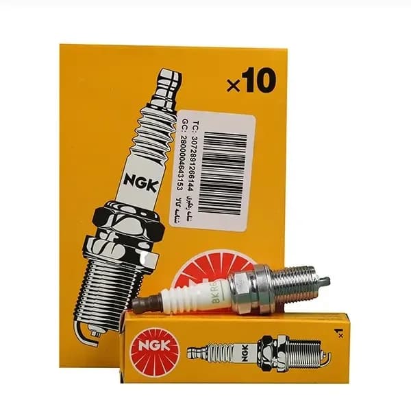 شمع خودرو ان جی کی مدل BKR6E کد 6962 پایه کوتاه بسته 4 عددی — تصویر ۳
