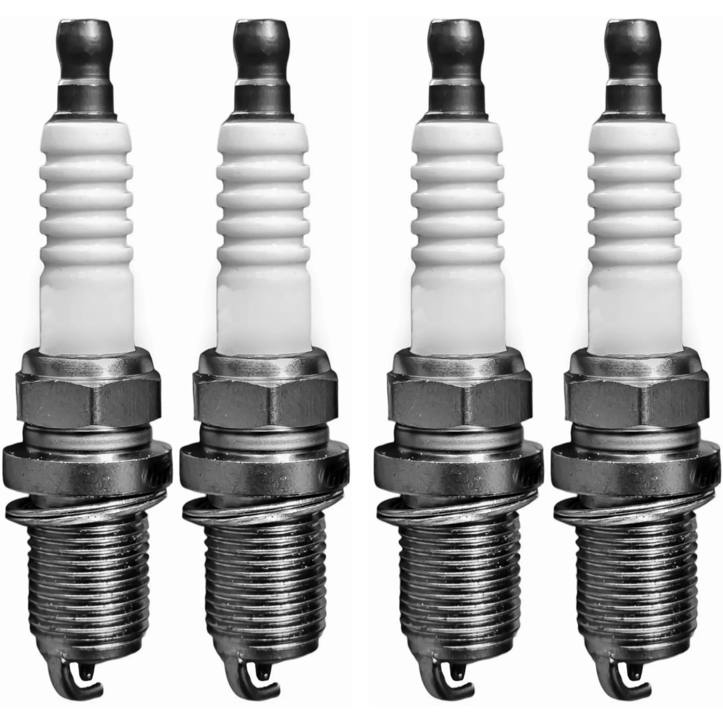 شمع خودرو فورس مدل تک پلاتین کد GradeA+ پایه کوتاه مناسب برای پژو 206 تیپ 2 و پژو 207 TU3 بسته 4 عددی