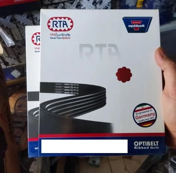 تسمه دینام اپتی بلت مدل 6PK 1565 مناسب برای پژو 206 — تصویر ۲