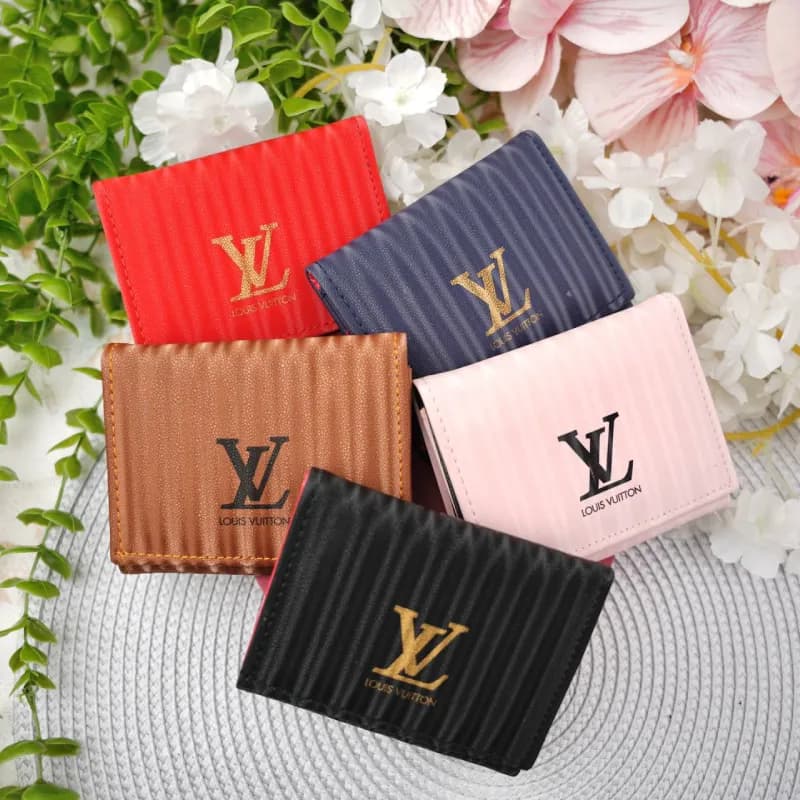 کیف پول سه لت راه راه LV 84-25