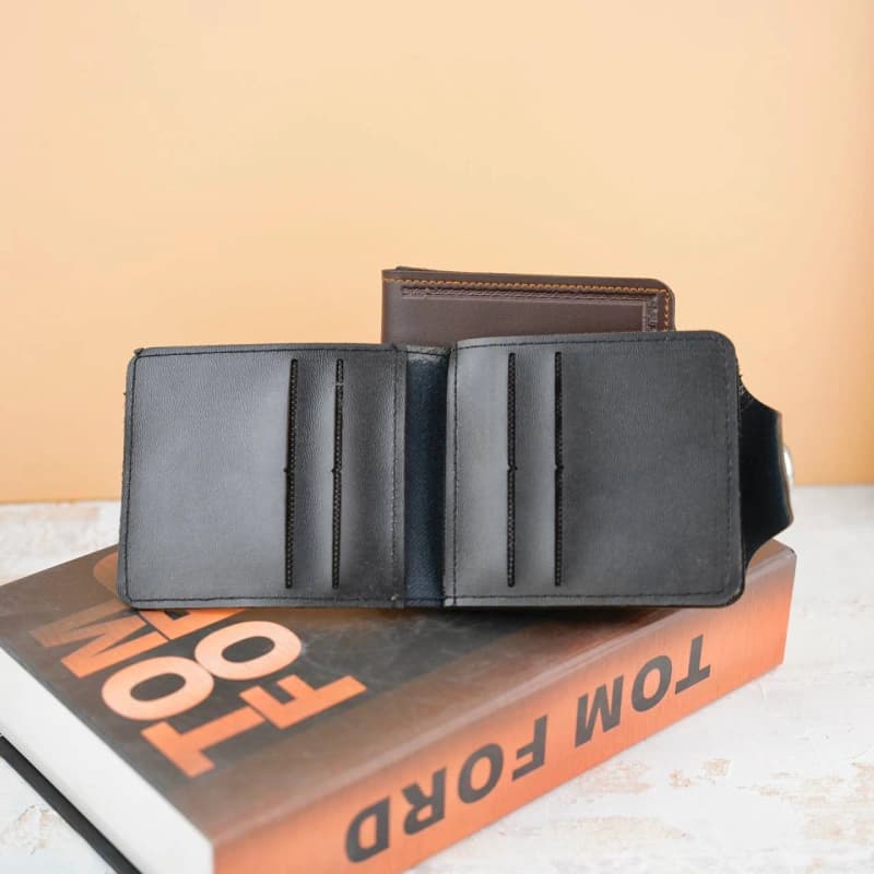 کیف پول جیبی مگنتی مردانه 76-186 — تصویر ۲