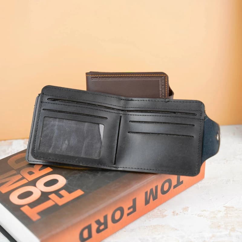 کیف پول جیبی مگنتی مردانه 76-186 — تصویر ۳