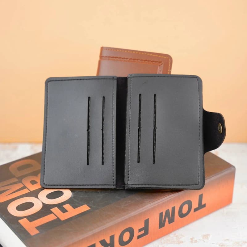 کیف پول نیم کتی دکمه دار مردانه CLARKS 186-78 — تصویر ۳