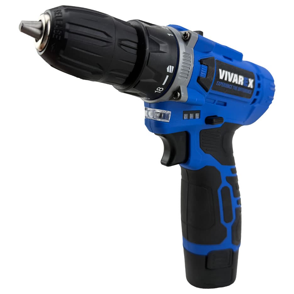 دریل شارژی ۱۲ ولت با ۲ باتری ویوارکس مدل VR1215V — تصویر ۳