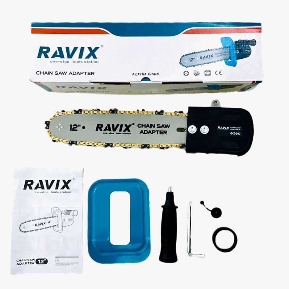 تبدیل مینی فرز به اره زنجیری اتوماتیک راویکس RAVIX — تصویر ۵
