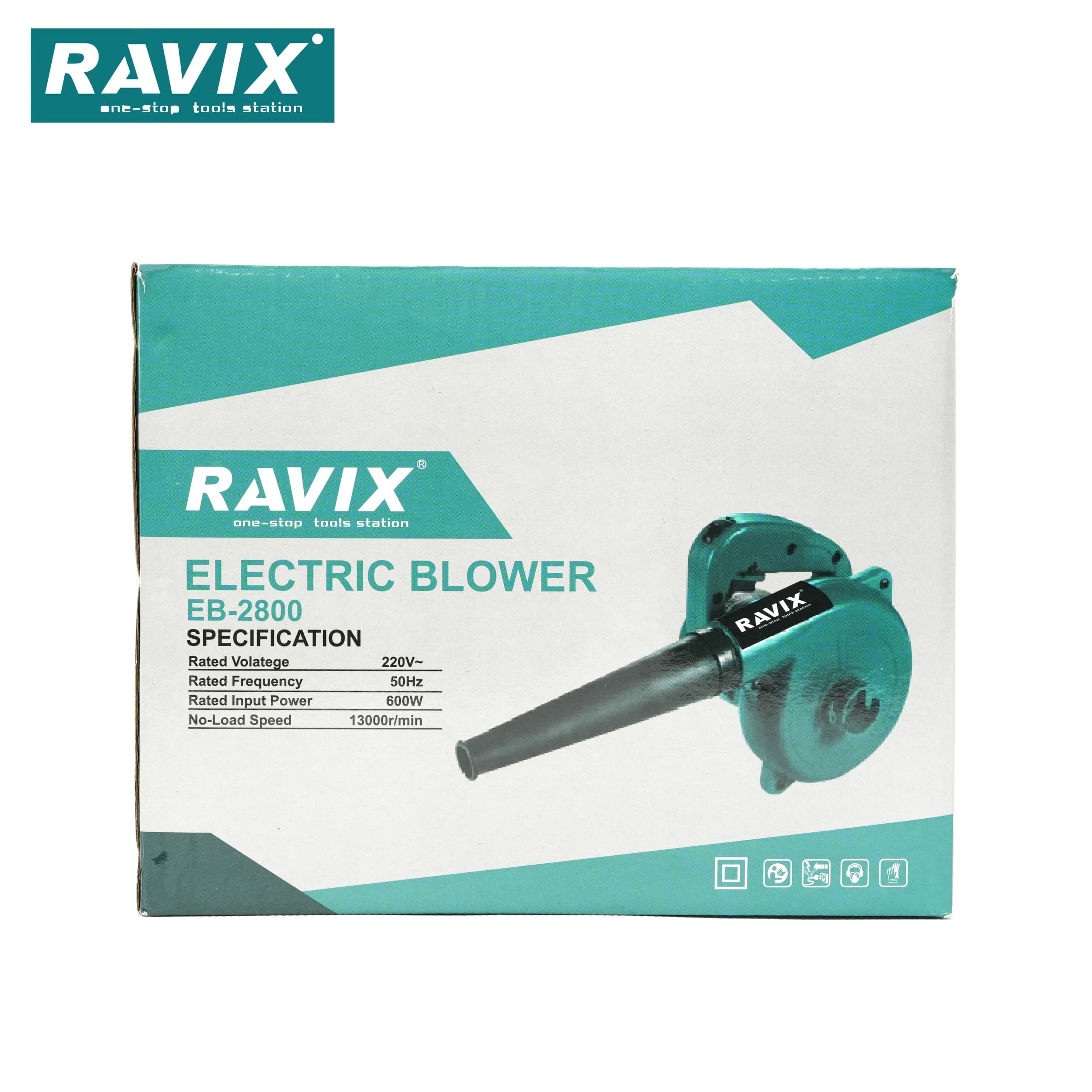 بلور برقی(دمنده و مکنده) 600وات دیمردار راویکس RAVIX — تصویر ۴