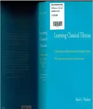 دانلود کتاب Learning Classical Tibetan: A Reader for Translating Buddhist Texts – یادگیری کلاسیک تبتی: خواننده ای برای ترجمه متون…