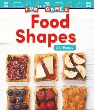 دانلود کتاب Fun and Games: Food Shapes: 2-D Shapes – سرگرمی و بازی: شکل های غذا: شکل های 2 بعدی