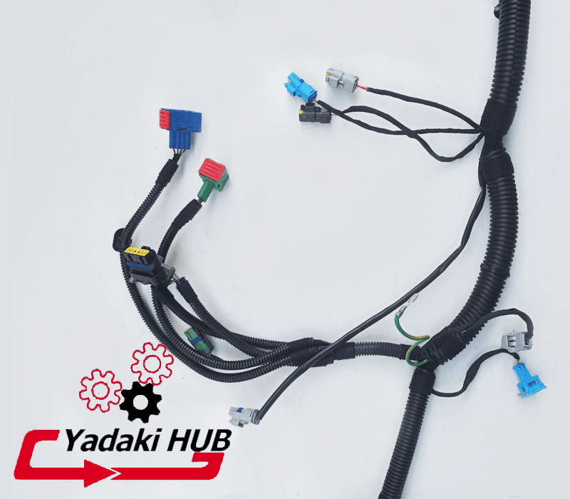 دسته سیم داخل موتور تیوفایو با کامپیوتر ME7.4.4 مدل ۹۲.۹۱ — تصویر ۳