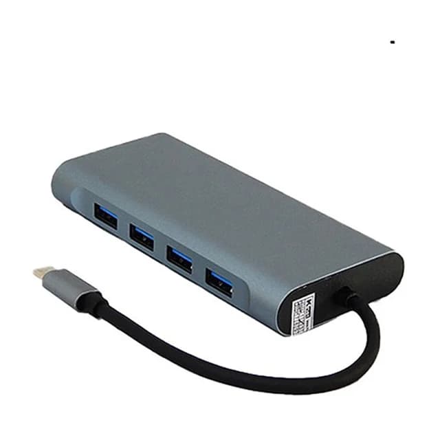 هاب 11 پورت Type-c کی نت مدل K-MFCMS1011 — تصویر ۴