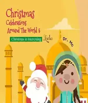 دانلود کتاب Christmas Celebrations Around The World 5 Christmas in Interesting India: Childrens Christmas Books – جشن های کریسمس در…