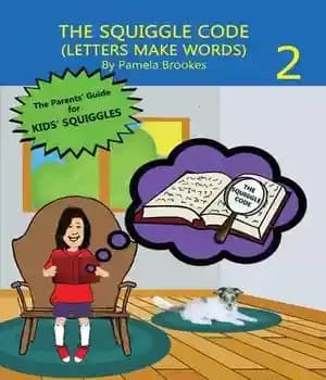 دانلود کتاب The Squiggle Code (Letters Make Words) – کد Squiggle (حروف کلمات را می سازند)