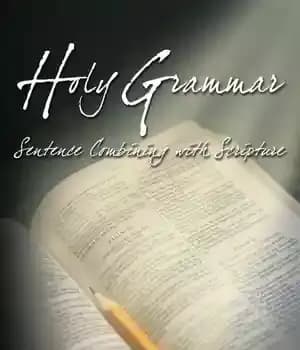 دانلود کتاب Holy Grammar: Sentence Combining with Scripture – دستور زبان مقدس: ترکیب جمله با کتاب مقدس