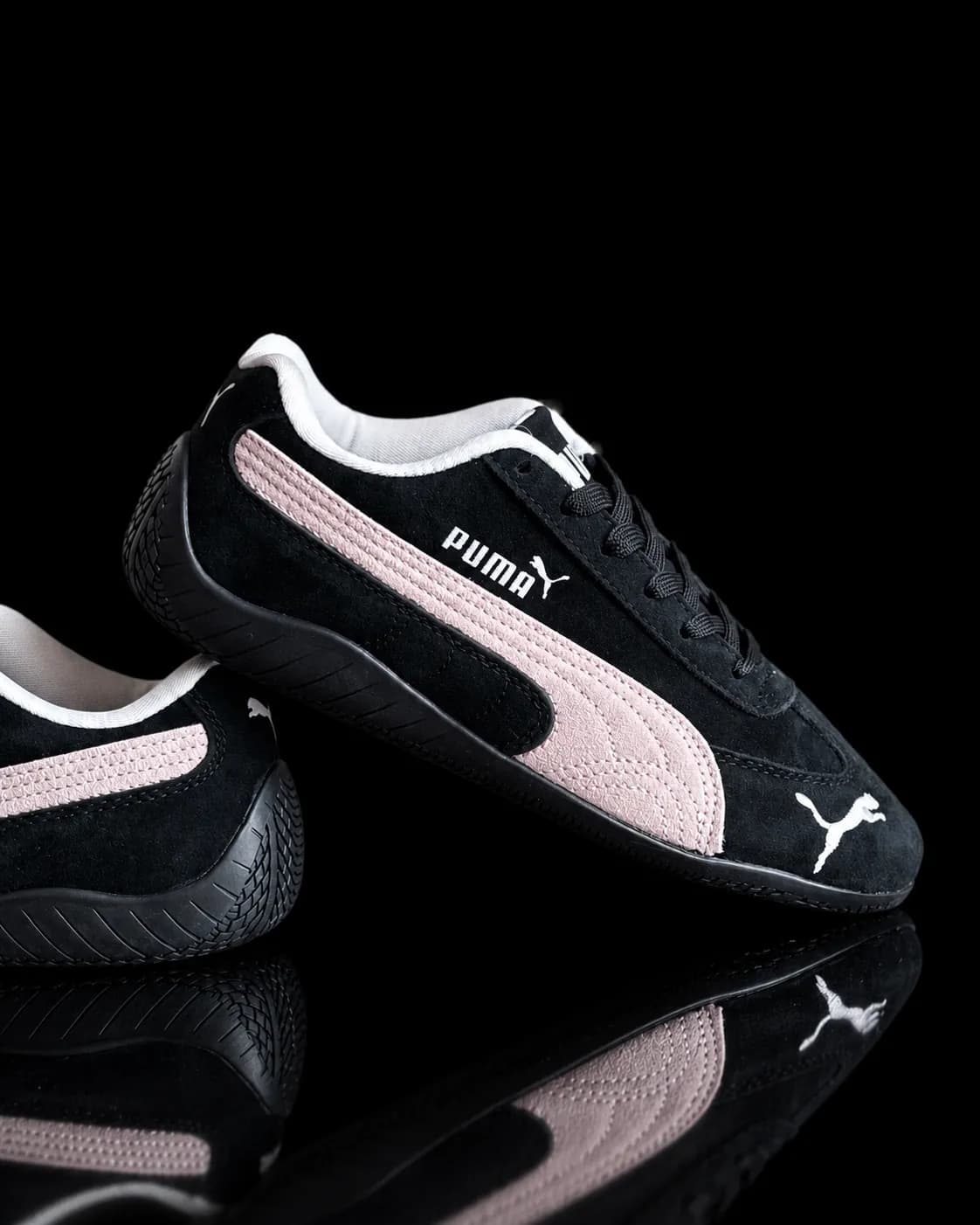 پوما Speedcat Black Mauve Mist مشکی صورتی — تصویر ۳
