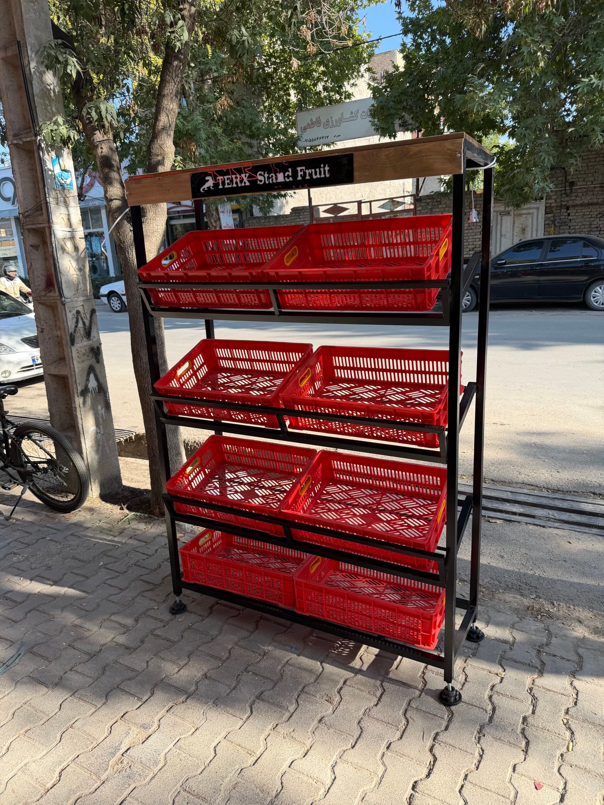استند میوه تیرکس با ضمانت یکساله جعبه پلاستیکی — تصویر ۲