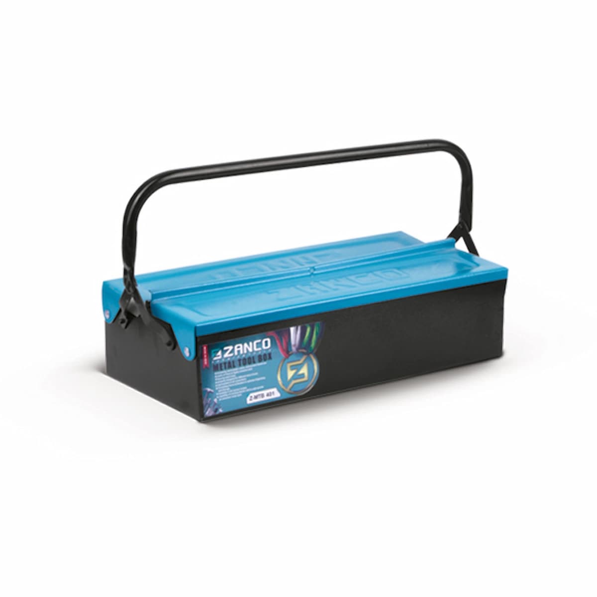جعبه ابزار ۴۰ سانتی متری تک طبقه زانکو مدل Z-MTB 401