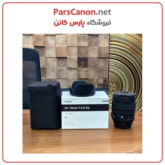 لنز دست دوم سیگما sigma 24-70 f2.8 DG for Canon — تصویر ۵