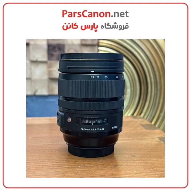 لنز دست دوم سیگما sigma 24-70 f2.8 DG for Canon — تصویر ۴