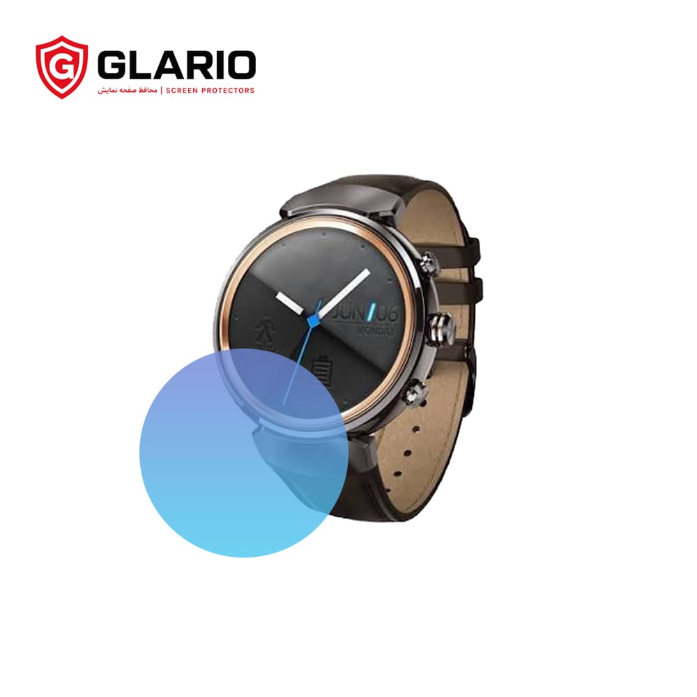 گلس نشکن نانو ساعت ایسوس Asus Zenwatch 3 WI503Q | محافظ صفحه 9H Anti Shock