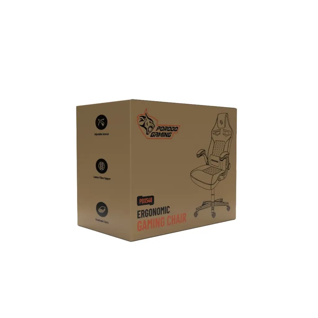 صندلی گیمینگ ارگونومیک پرودو مدل Porodo Gaming Ergonomic Gaming Chair PDX548 — تصویر ۷